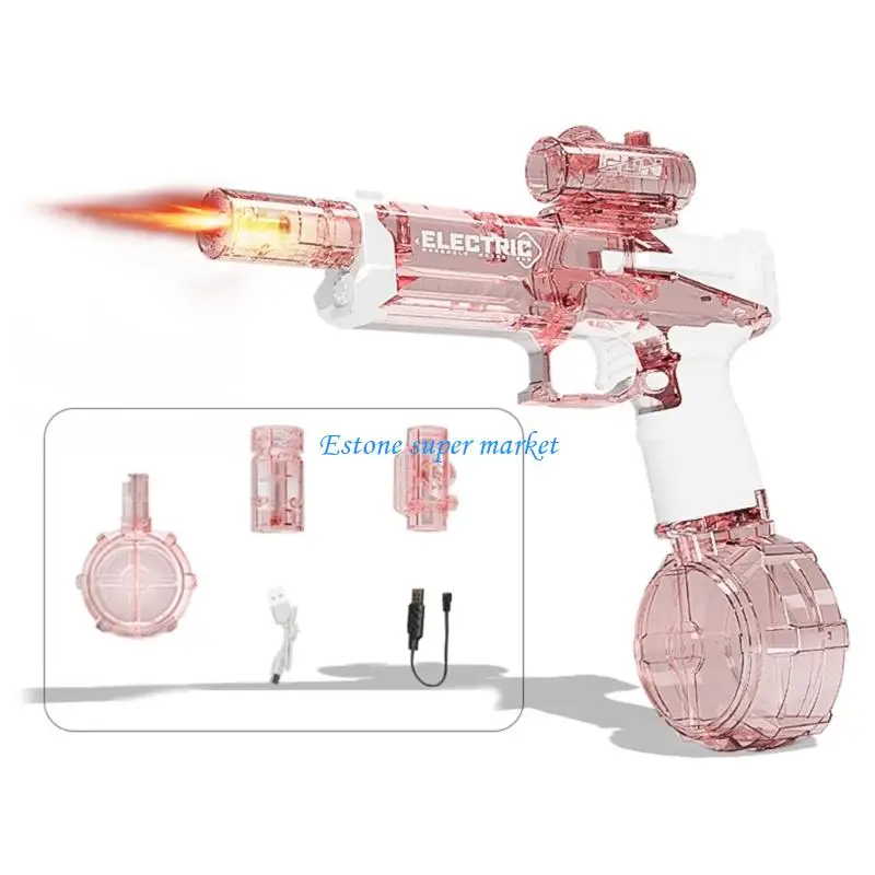 

Игрушка водяных пушек большой емкости 090Б электрическая водяная стрелок для водного боя у бассейна