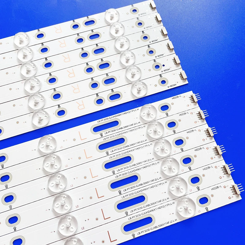 Bande de rétroéclairage LED pour Sharp Lc-50le651u Lc-50le651, nouveau, 12 pièces