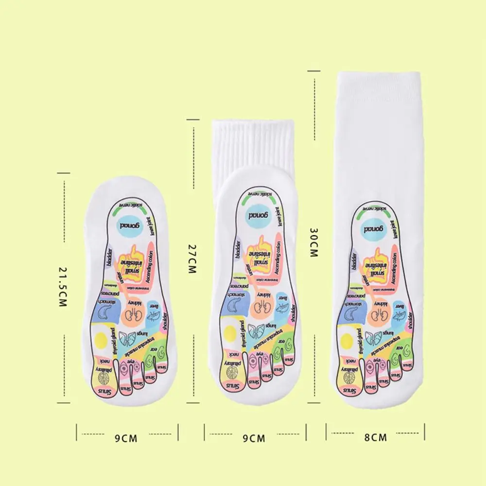 Calcetines de reflexología reutilizables para aliviar el dolor de pies, palo de masaje, punto de presión, herramienta de masaje, alivia los pies cansados