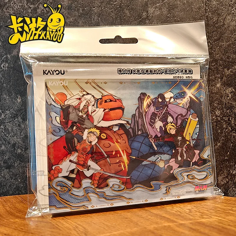 

Genuine KAYOU Boruto Naruto Next Generations Card Acrylic Card Brick Set Collectible Card Animation Peripherals Rare Gifts