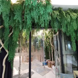 Wedding Decoration Artificial Flower Wall Hanging Leaf Simulation Eucalyptus Vines