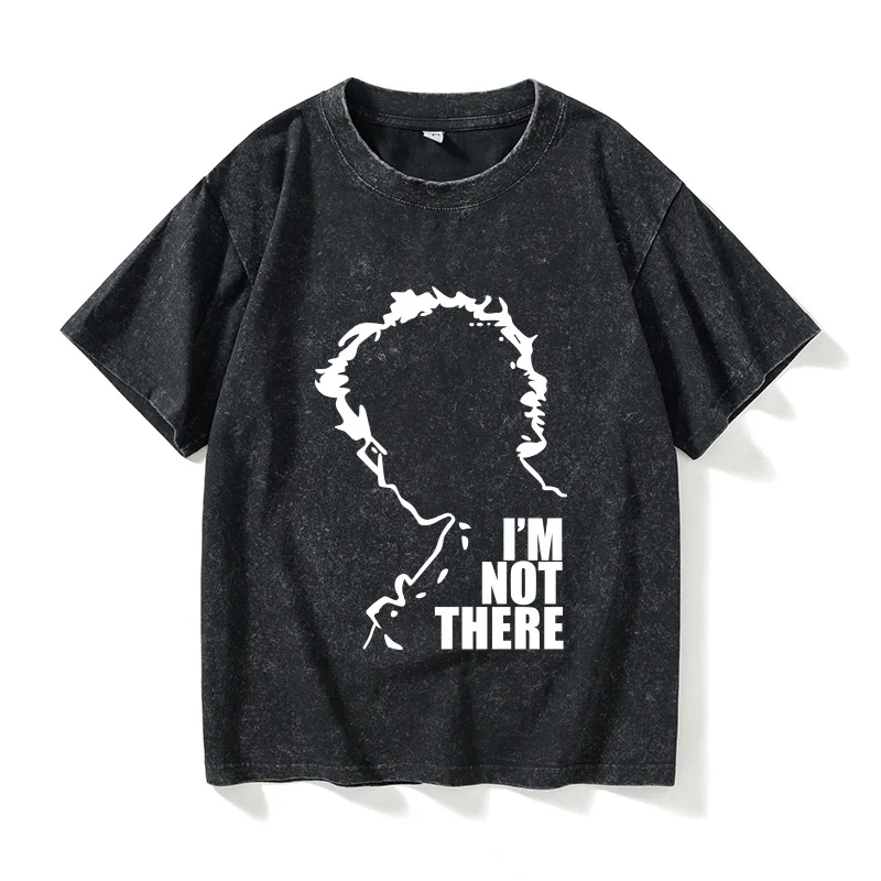 

Bob Dylan I Am Not There Casual Cotton T-irt ort Sve round Ne ex Large Size Summer Faion Streetwear