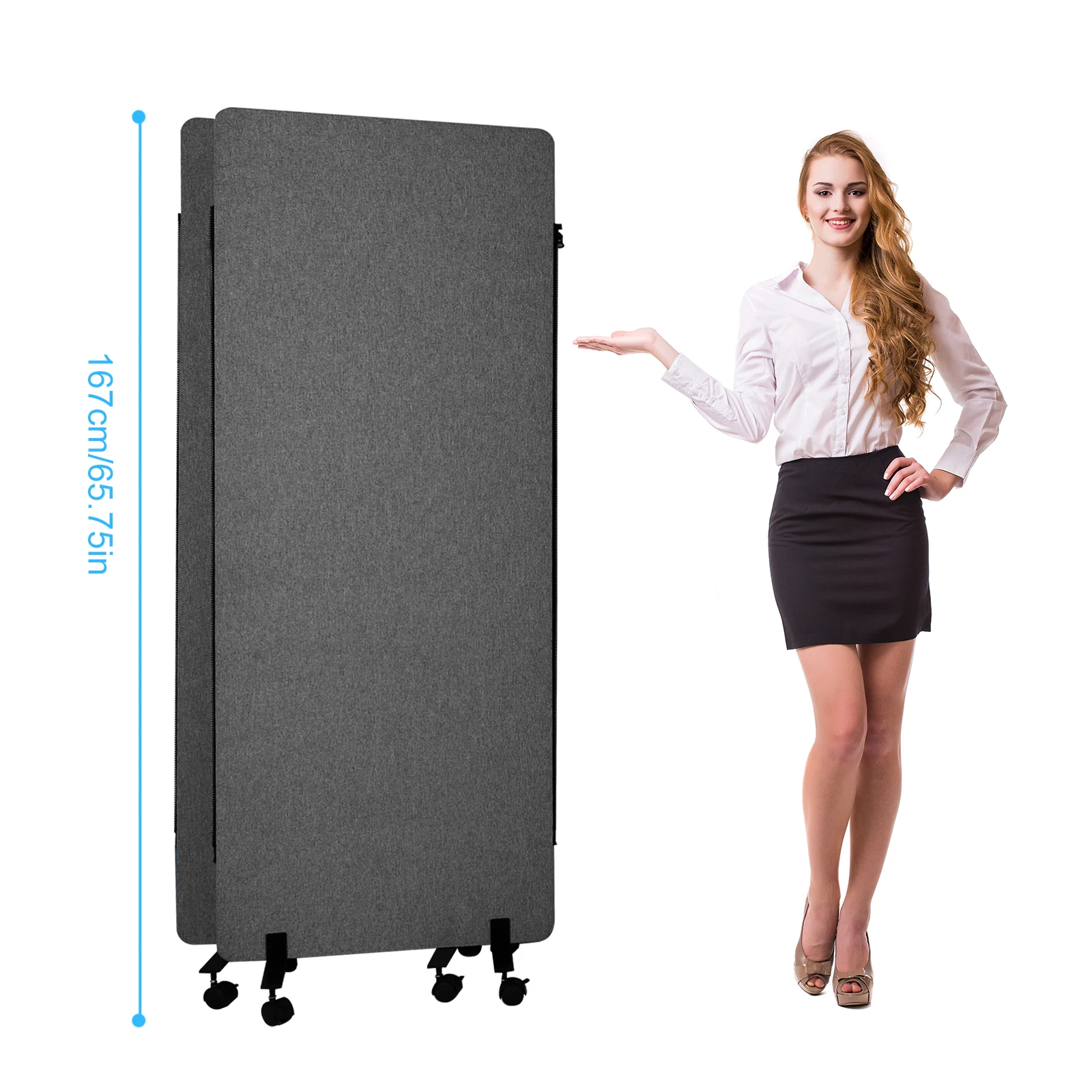 

3 Panels Freestanding Partition Room Dividers Folding Room Divider Folding Privacy Screens for Office Room Restaurant Hospital