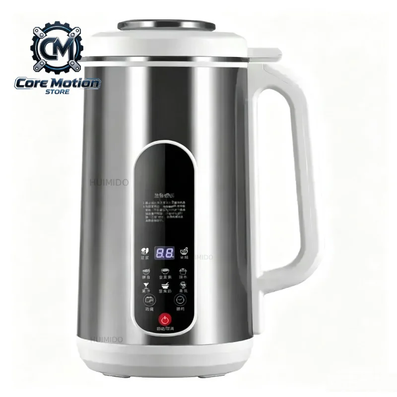 220V/110V EU US UK Multifunctional No-Soak Stainless Steel Soy Milk Maker