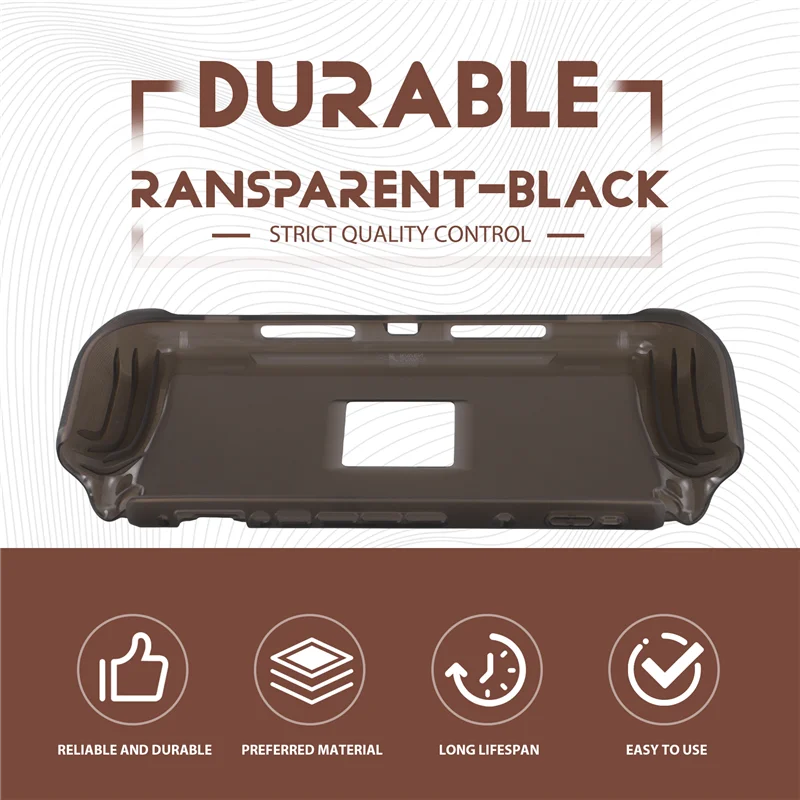 ABSQ-untuk Switch 2 Casing Pelindung Penutup Dapat Diandalkan Cangkang Lunak TPU untuk Casing Konsol Game Nintendo Switch 2 C