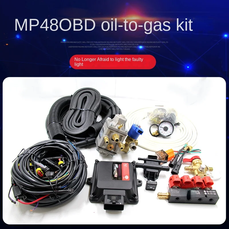 

Applicable to Natural Gas Automobile CNG Electronic Control System Mp48 Computer Oil Gas Modification Kit Oil Gas Accessories