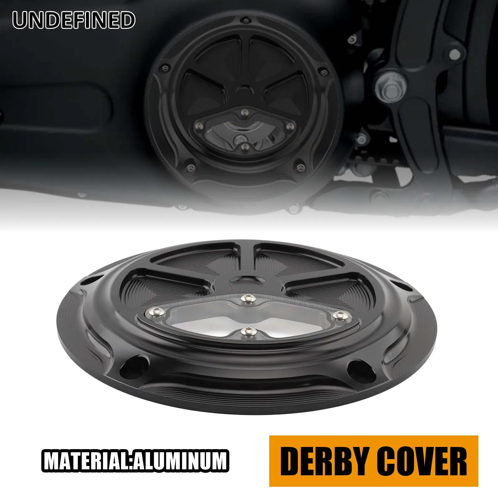 Clutch Guard Cover Derby Cover 25700438 For Harley 2016-later Touring CVO Road King Electra Road Street Glide Trike Freewheeler