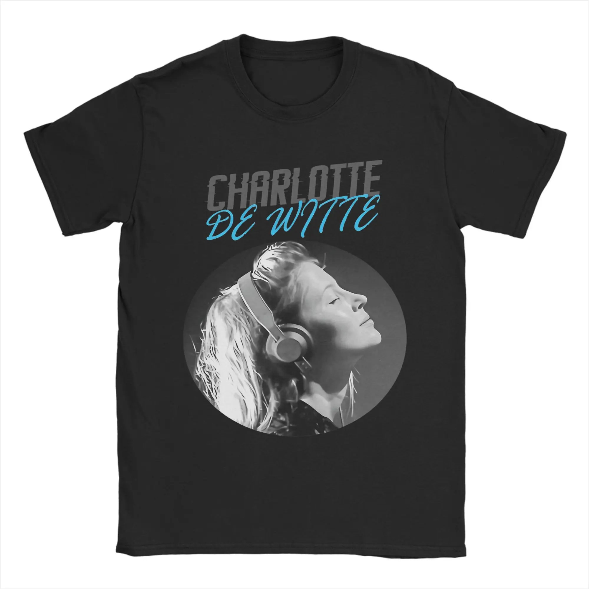 

Бельгия DJ Charlotte de Witte мужские футболки модные футболки с коротким рукавом футболки с круглым вырезом из чистого хлопка одежда больших размеров