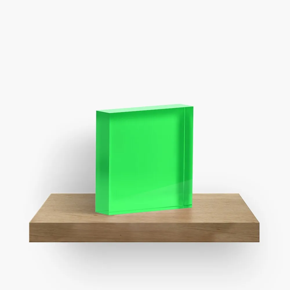 Perfect For Chroma Key Green Screen  Acrylic Block Decor Room Home Family Pad Transparent Board  Fashionable Funny Stamping