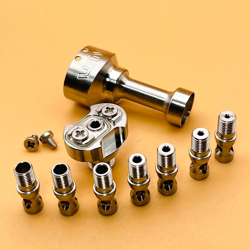 YFTK VWM Dope RBA สะพานสำหรับ SXK BB Billet กล่อง Na 60 70 W Boro ถัง316SS แพนด้ารูปแบบสะพาน D MOBB Mini Bridge