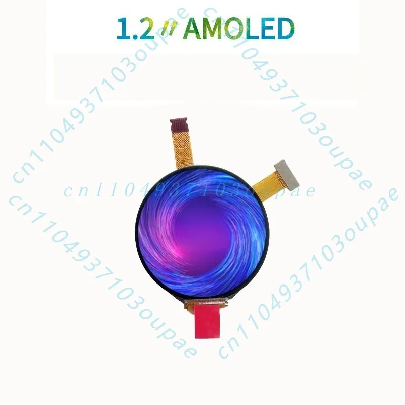 1.2 inch AMOLED display 390 * 390 resolution color ARVR wearable watch MIPI low power consumption