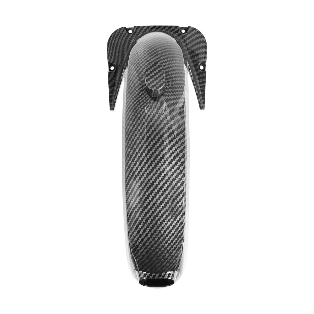 Vorne Hinten Kotflügel Zubehör Kit Für Ninebot Max G30 Elektrische Roller Carbon Fiber Fender Flügel Mit Bremslicht Teil – Detail 12