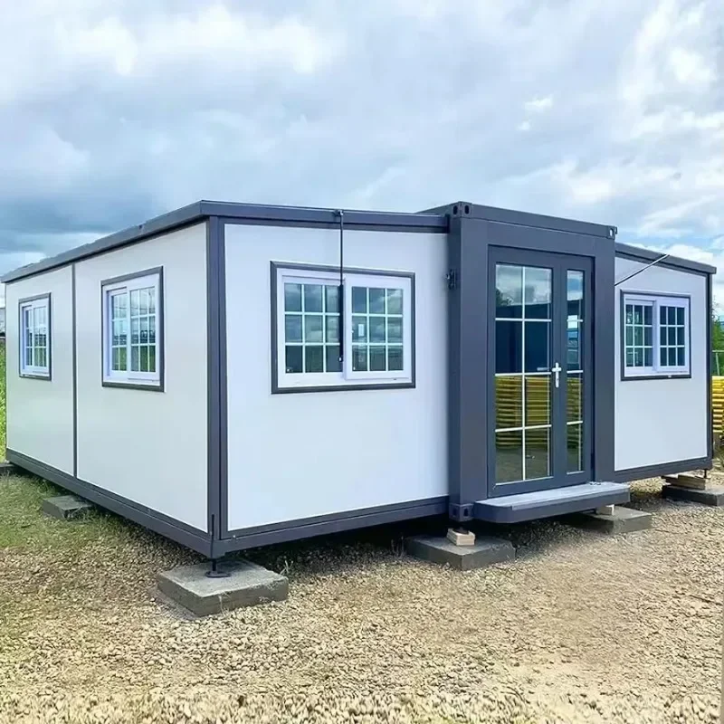 Double-Wing Expandable Tiny House: Smart Solution for Compact and Spacious Living Modular House Hot