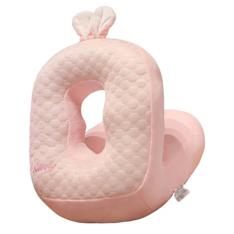 

Cute Nap Pillow Face Down Desk Pillow Cushion Nap And Neck Support Breathable Face Down Cushion All Seasons Supporting Sleep