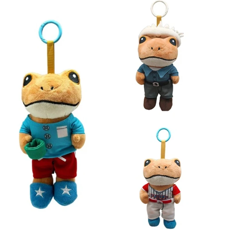 Neue Heiße Verkauf Frosch Puppe Serie Plüsch Spielzeug Puppe Schlüsselbund Beliebte Kreative Anhänger Exquisite Nette Healing Puppe Geschenk Für Freunde