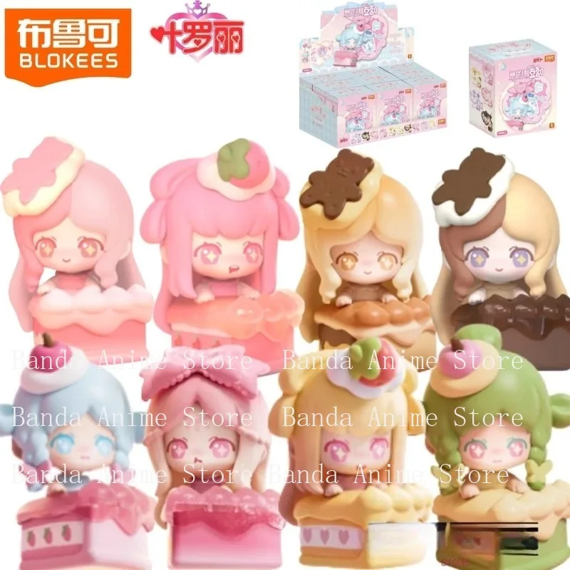 

In Stock BLOKEES Ye Luoli Afternoon Anime Assembly Cake Pendant Model Cartoon Desktop Ornament Toy Collection Gift Action Figure