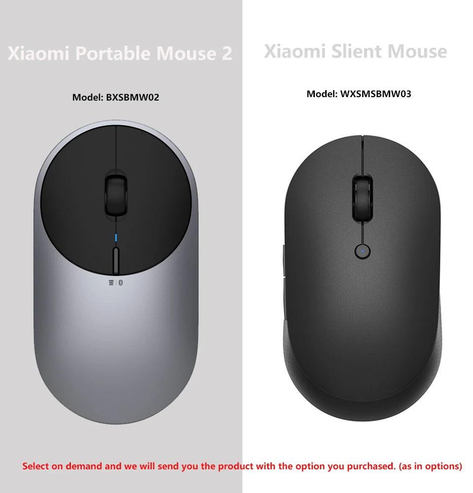 Xiaomi Portable Wireless Mouse 2 Laptop Mouse 2.4Ghz Bluetooth Gaming Mouse Button Mute Xiaomi Mouse for Office use Game mouse