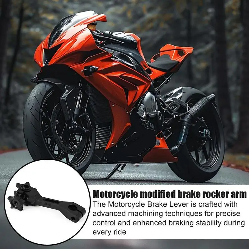 Motorcycle Clutch Lever Motorbike Modified Rocker Arm High Precision Modified Brake Rocker Arm Replacement for Dirt Bike