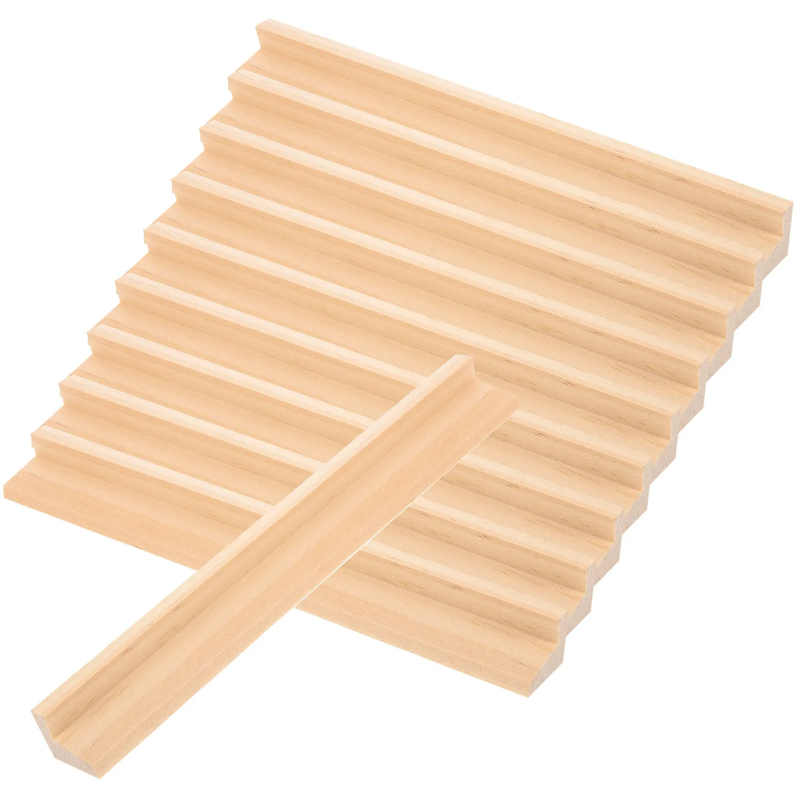 10Pcs Wood Letters Display Stand English Letters Base 19Cm Color DIY Crafts Decoration Learning Cognitive Environment