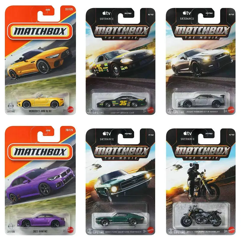 Mattel Original Matchbox City Heroes 30782 Toyota Gr Supra Bmw 318Ti Ups Courier Vehicle Model Toy Boys' Collection Birthday Gift 20226 New Alloy Car Engineering Rescue Police Car Bus Model Hot Wheels