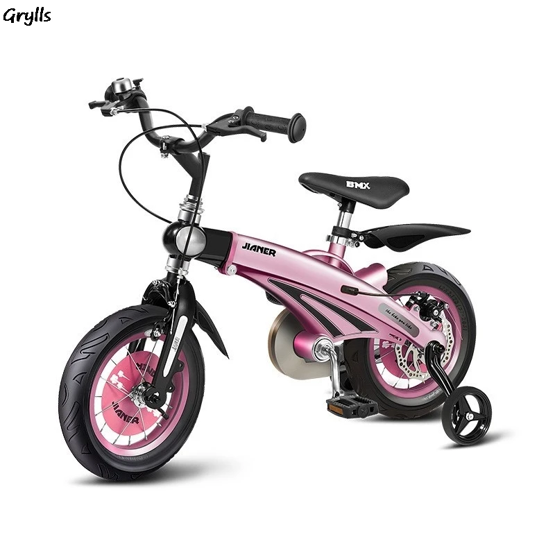 AliExpress oeny Grylls Children's Bike 3-9 Years Old Bicycle Magnesium Alloy Bicycle Light Stroller Baby Bike For