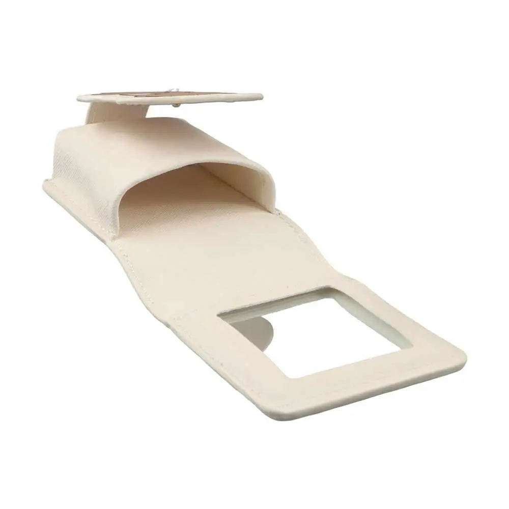 Mini borsa per rossetto Little Bear con specchio Borsa protettiva professionale per raccolta trucco Simpatico cartone animato per ragazza