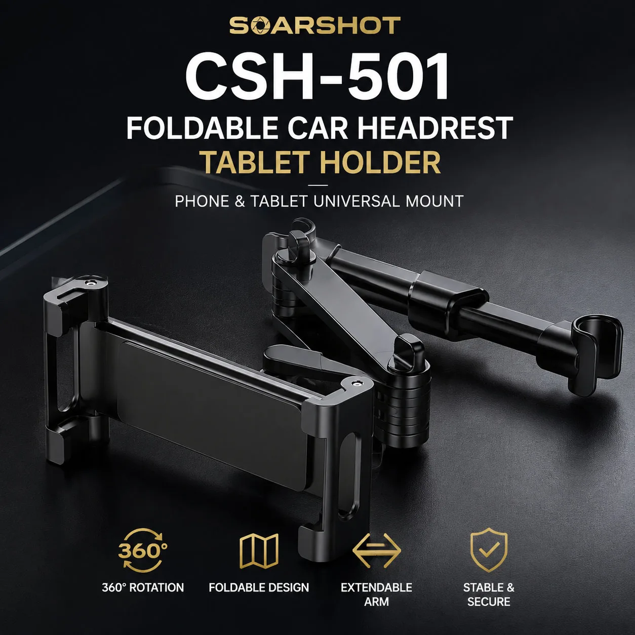 SOARSHOT Car Headrest Tablet H - Toddler Tablet Accessories review and price