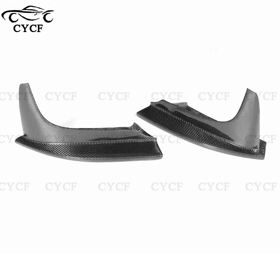 Carbon Fiber Front Bumper Crash Wrap Corner Splitter for BMW 1 Series E82 E87 Car Accessories Body Kits