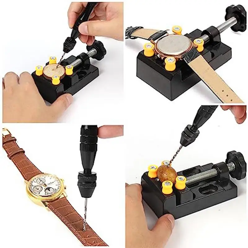 

Hand Drill For Jewelry Making 60 Pieces Small Pin Vice Twist Drill Bits Miniature Drill Hobby Drill Manual Drill Kit Resin Drill