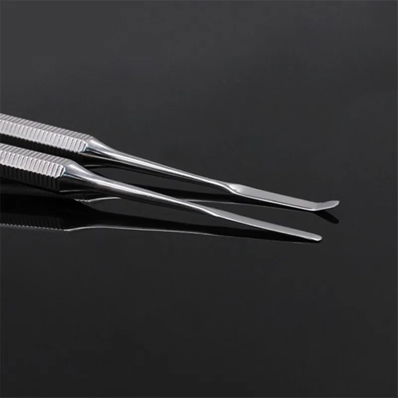 Zahnmedizinisches Zementpulver-Messer Füllwerkzeuge 2 # 3 # 4 # 48 # Edelstahl-Spatel mit Doppelende als Füll- und Dosierwerkzeug – Detail 8