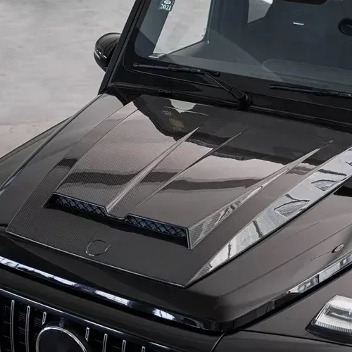 

B Style Car Hood Carbon Fiber Hood For Mercedes Benz G63 G500 G65 Hood