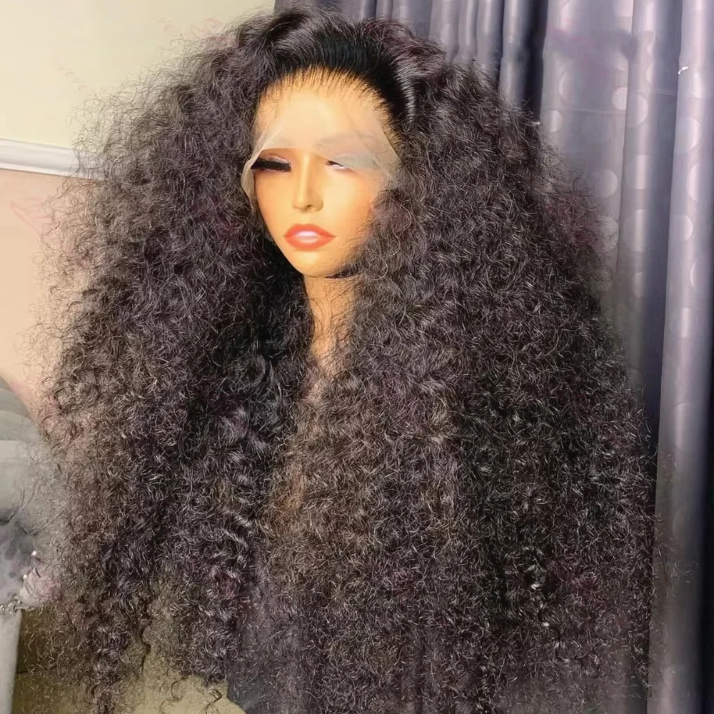 Geeta 250% Deep Wave Frontal Wig 100% Human Hair Brazilian Pre Plucked 13x4 13x6 Lace Front Wigs for Women 4x4 5x5 Closure Wig