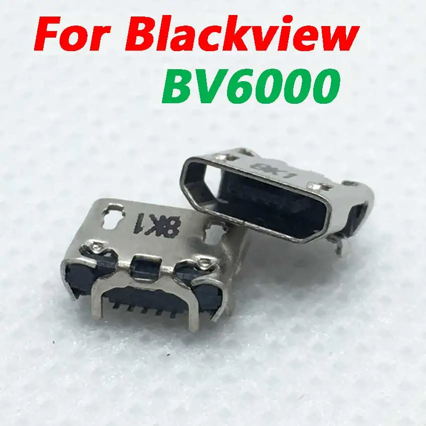 20-50Pcs Micro USB Charge Charging Jack Connector Socket Jack Replacement Repair For BlackView BV6000 Port Replacement