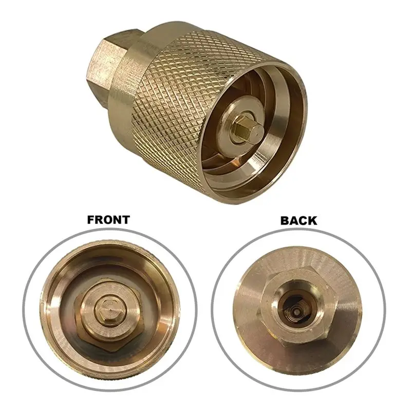Stock Quantity RE7141F RE7141M Forklift Propane Tank Connector Female Male Connection Fitting Adapter Valve Thread