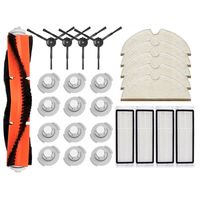 Keep For Xiaomi Roborock S5 S6 Pure S60 S65 S50 E25 E4 Robot Vacuum Cleaner Main Brush Cover Mop Wheel Side Brush Filter Accesso