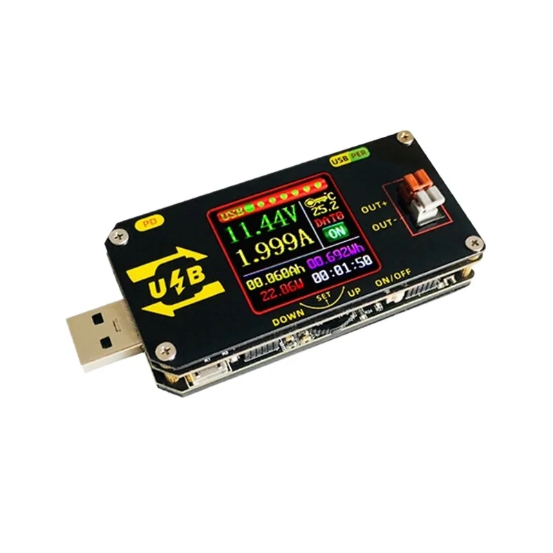 USB Color screen charging tester Numerical control voltage Buck and boost power supply Applicable model XY-UMPD