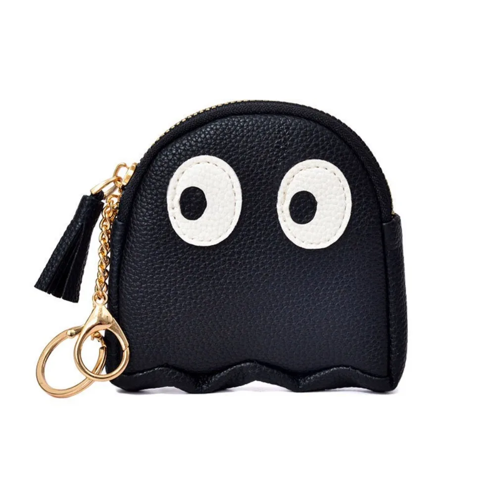 

PU Leather Cartoon Coin Purse Organizer Card Holder Mini Wallet Small Item Storage Bag Keychain Lipstick Makeup Bag Women