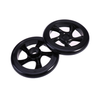 Ab Roller Core Workout Wheel Abdominal Trainer Lightweight Durable Assemble Knee Pad High Grip Handles Stable Dual