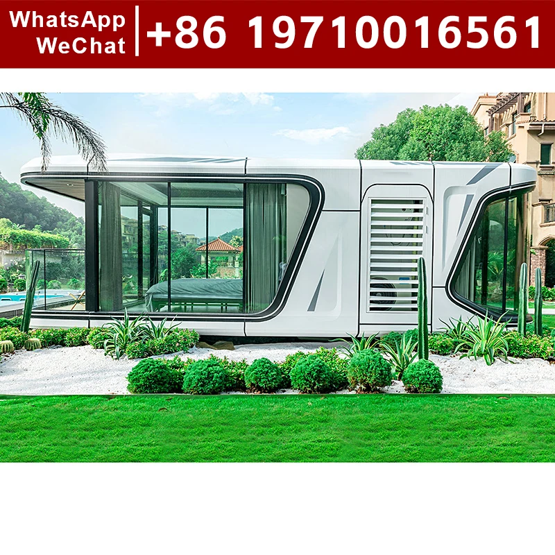 Modern Capsule House Factory Garden Houses Prefabricated Complete Luxury House Space Capsule Home Prefab Houses Capsules to Live