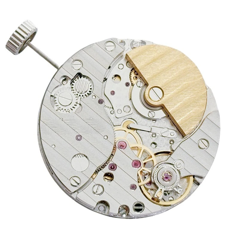 Mouvement de montre pour mouvement 5100A, mouvement de direction en perles, calendrier unique à trois broches, mouvement mécanique automatique