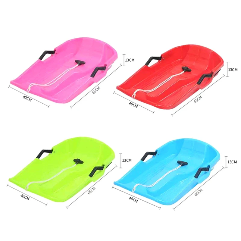 Snow Sled Snow Board Snow Racer Ski Board Snow Sledge Sled Skid Sand Board Blue Note The Color When Ordering Load Thicken Kids