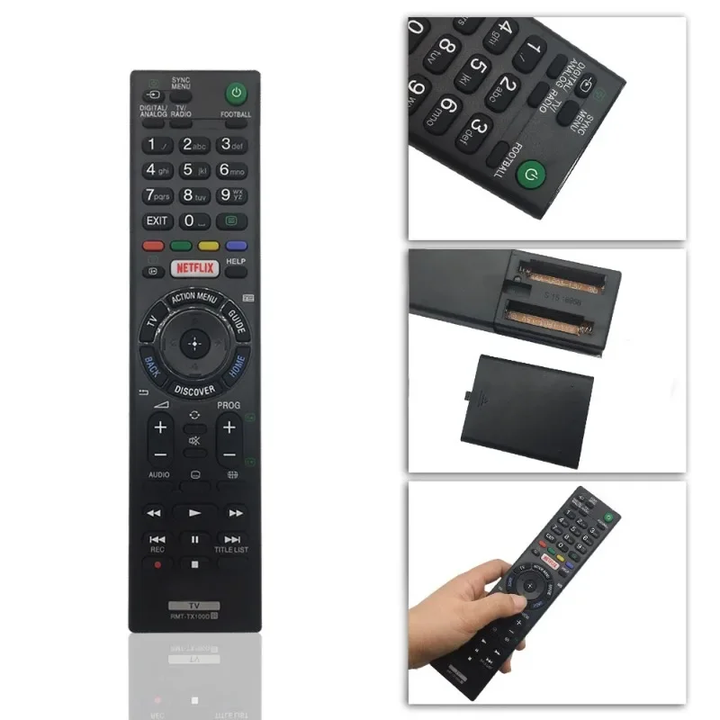 

RMT-TX100D Universal Replacement Remote Control for SONY TV KDL-55W756C KDL-55W805C KDL-55W807C NETFLIX Controle Fernbedienung