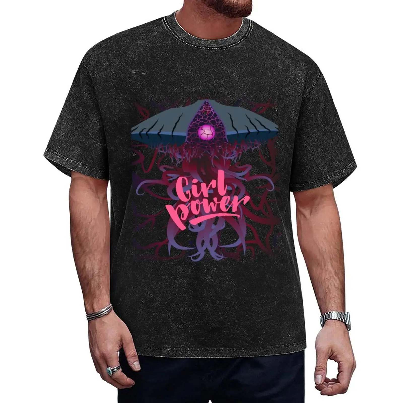 

Emrakul Girl Power T-Shirt cotton man t-shirts summer 2025 men tshirt