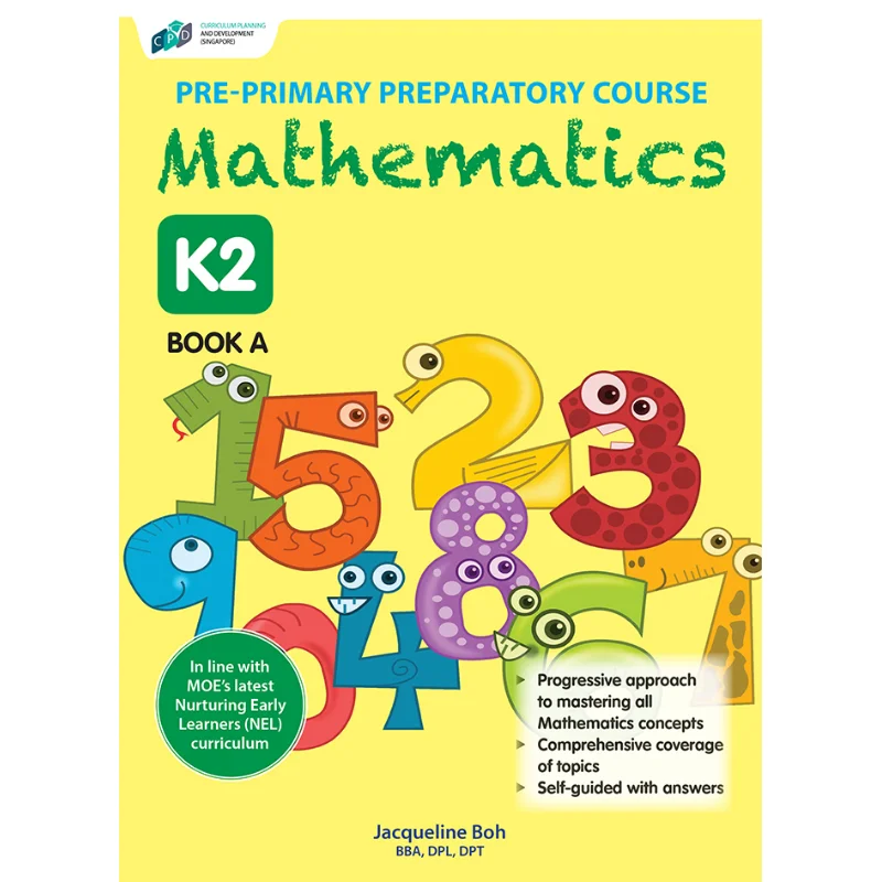 

PrePrimary Preparatory Course Mathematics K2 Book A Jacqueline Boh Curriculum Planning And Development 9789811194382 Book