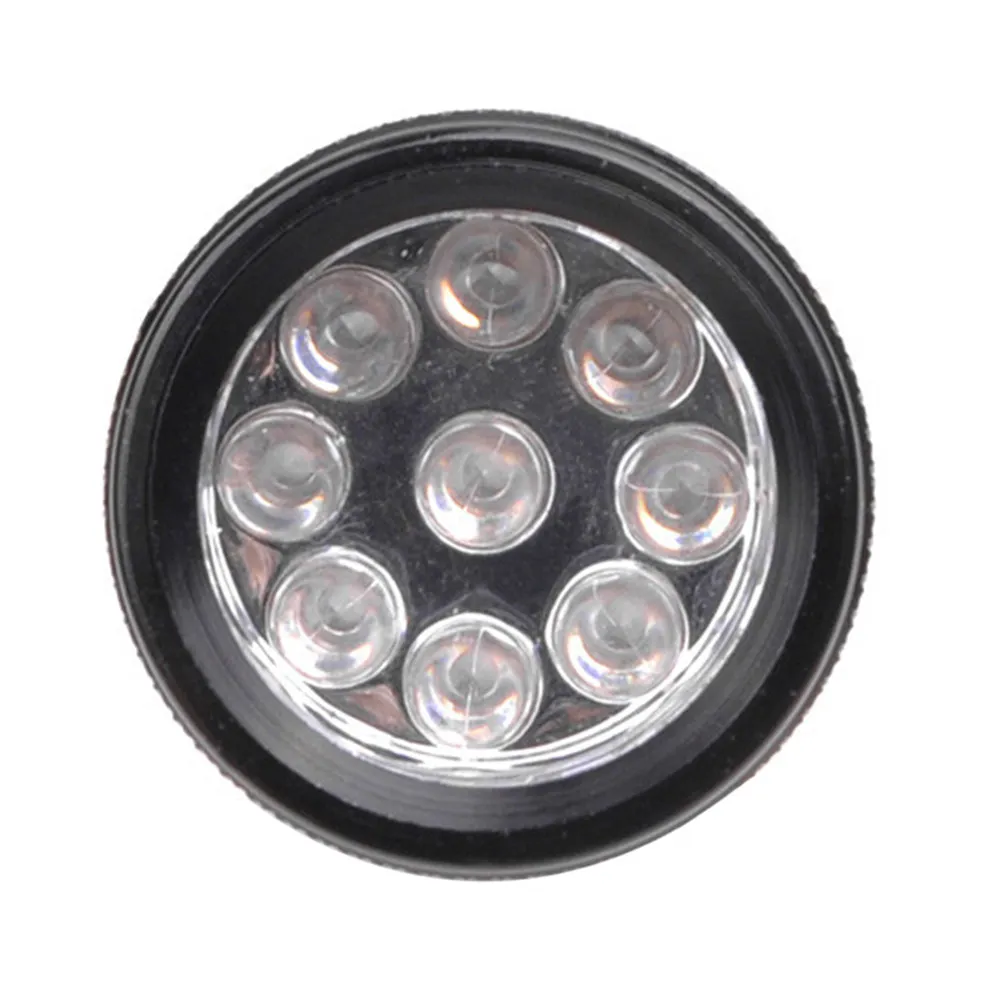 6pcs UV LED Flashlight 395nm for Nail Gel Curing, Black Light Torch, Portable Aluminum UV Lamp
