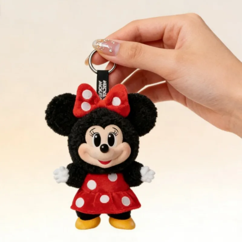 CE-gecertificeerde Disney Mickey Blind Box sleutelhanger Veilig PVC verzamelspeelgoed Perfect cadeau voor fans pluche marionet