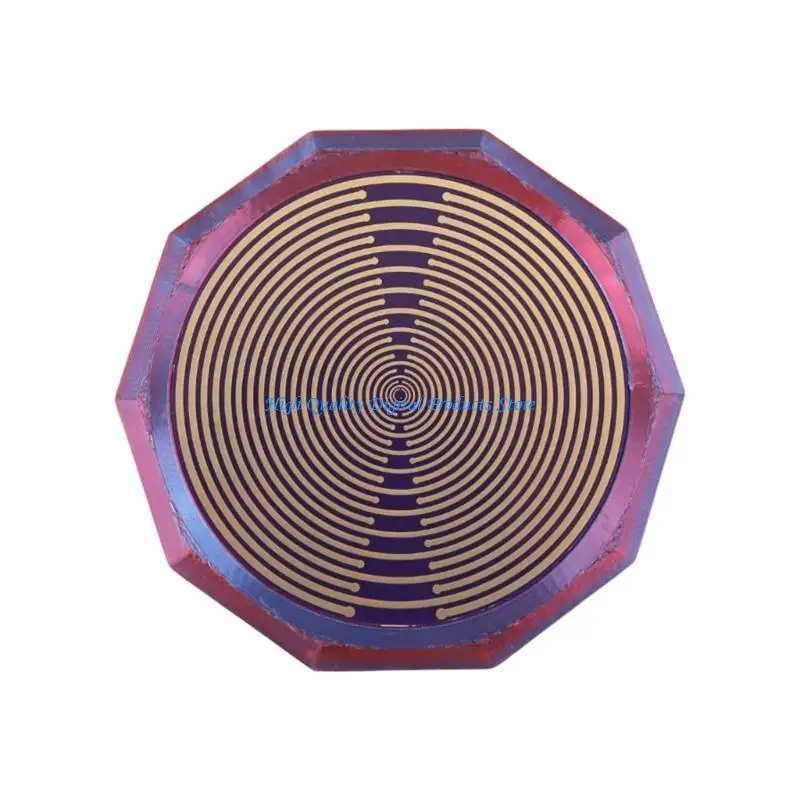 U2JE Geometric Oscillator Radiation Purification Gold Coated MWO Polarizing Disk