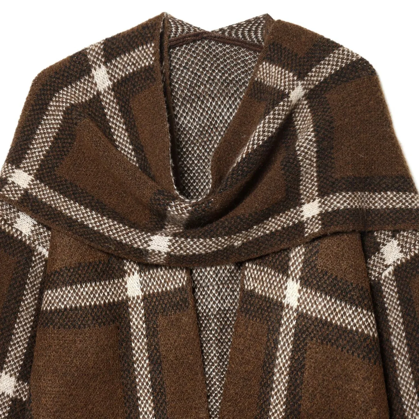 KDICRKJ Women Spring Overcoat Plaid 2026 Scarf Big Pockets Color Blcked Female Jacket Long Temperament Full Sleeve Lady Coat