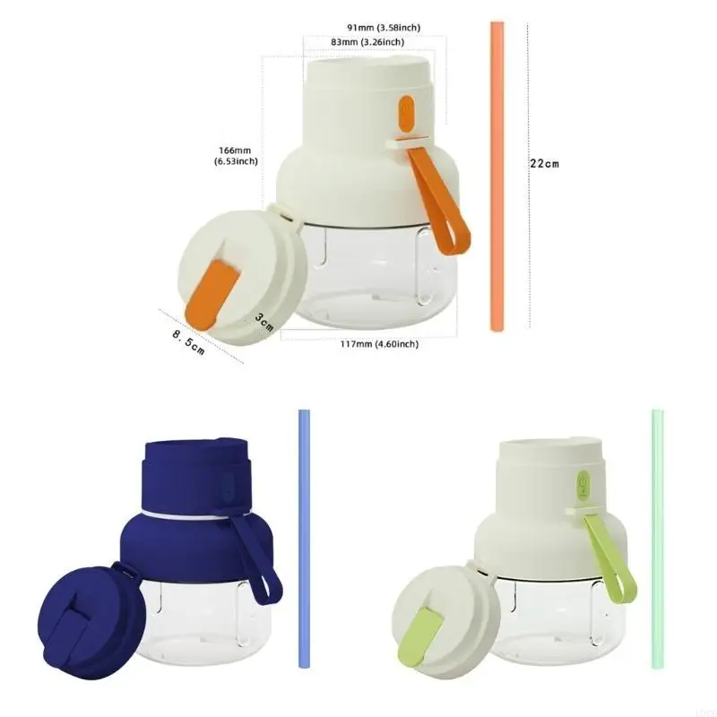 휴대용 블렌더 컵 전기 USB C Juicer 블렌더 휴대용 블렌더 850ML 쉐이크 및 스무디 Juicer 컵
