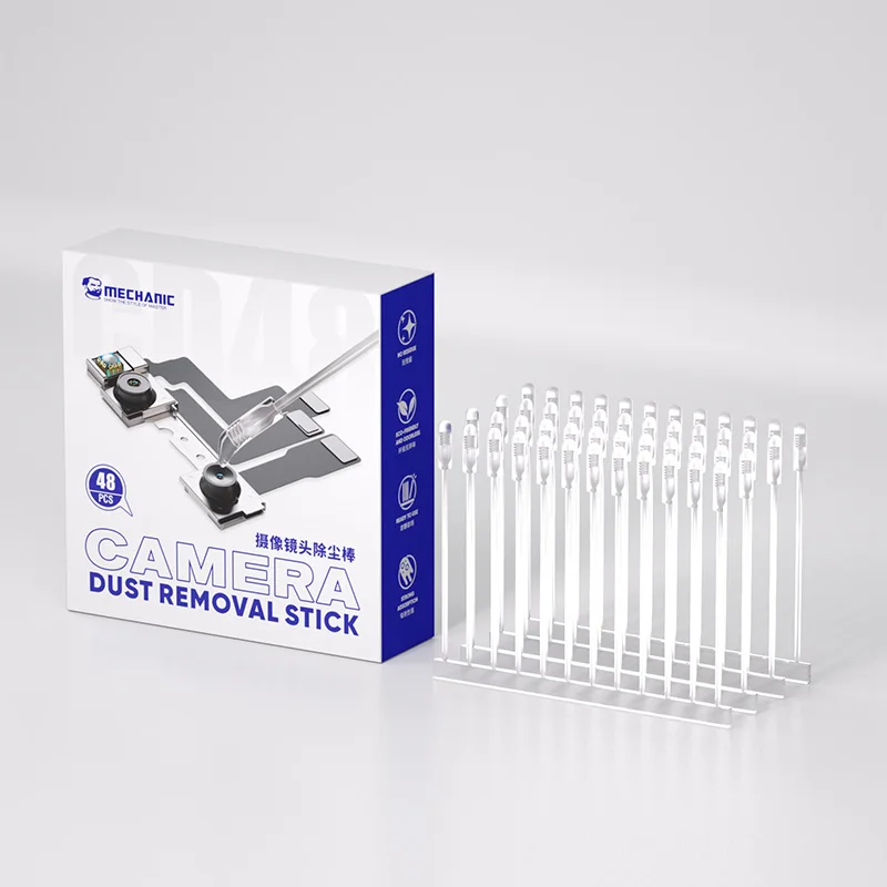 【MECHANICHT】 CD48 Camera Lens Afstoffen Stok Hars Synthetische Stok Stof Vingerafdruk Verwijderen voor Telefoon Lens Scherm Draagbare Cleaner